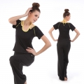 Summer styles Yoga Casual sportswear 2sets(Short sleeve T-shirt+ bell long Pants)